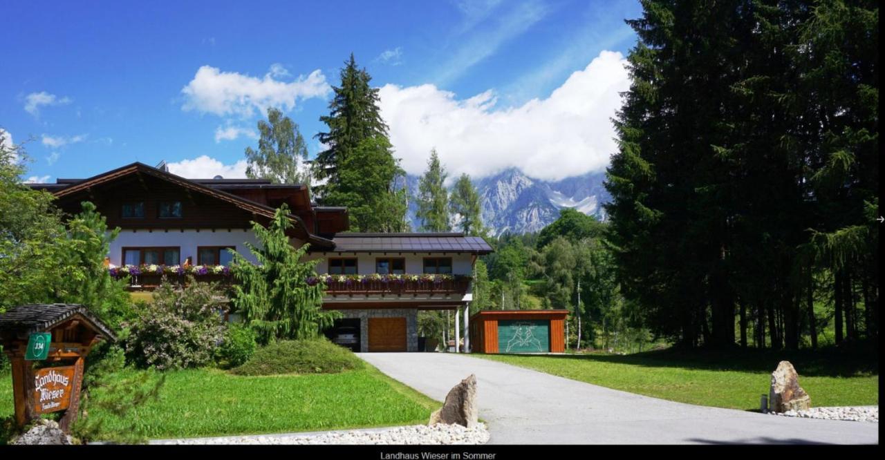 Landhaus Wieser Bed & Breakfast Ramsau am Dachstein Exterior photo